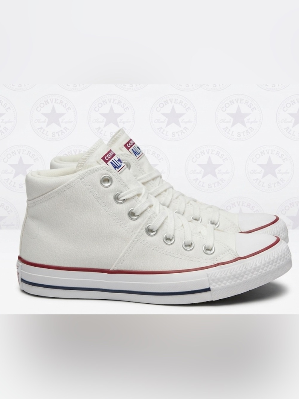 New authentic Converse High Top signature designer canvas sneakers sz 5 Display